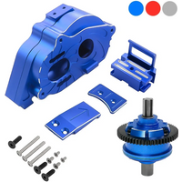 Metal Center Gearbox and Differential Set for Arrma 1/10 Kraton Outcast 4S V2 BLX 1/8 Mojave 4S BLX Upgrade Parts Accessories
