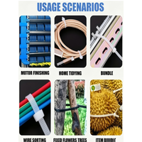 Heavy-Duty Ultra-Long Nylon Cable Ties - Self-Locking Large-Sized (50-90cm), Durable Plastic Cable Organizer, Suitable