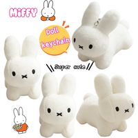 Miffy Rabbit Doll Bag Pendant Cartoon Cute High-face Value Desktop Doll Super Cute Ornaments Birthday Gift for Boys and Girls
