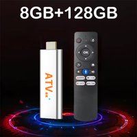 TV-Stick 8 GB 128 GB Android 16 ATV Allwinner H313 Google Assistant 8K Ultra 4K Streaming Media Player Q15 Sehr schnelle Set-Top-Box