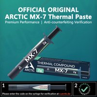 Original ARCTIC AC MX-7 Thermal Paste Heat Conduction Compound Silicone Grease For Computer PC Laptop CPU GPU Video Card Chips