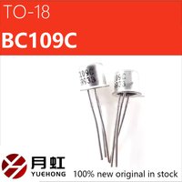 5/10/50pcs BC109C small gold sealed transistor TO-18 liquid crystal temperature controller