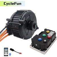 Electric Motorcycles Mid-Drive Motor Kit QS165 5000W Peak 10000W 6500RPM With FarDriver ND72530 Controller For Sur-ron Light Bee