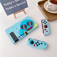 Pokemon Squirtle For Switch Case Shell Protective Split Housing Box For Nintendo Switch Accessories NS Console TPU Fundas