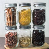High Temperature Resistant Glass Sealed Jar Honey Overnight Oats Salad Jam Canning Bottle Household Food Storage Container