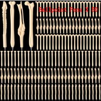 50Pcs Novelty Nurse Bone Pens Bone Design Black Ink Ballpoint Pens Nurses Doctors Medical Student Fun School Supply