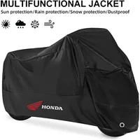 Motorcycle Cover Waterproof Dustproof UV Protective Outdoor Scooter Motorbike Rain Cover for Honda CRF CB CR XR CRM CBR 125 250