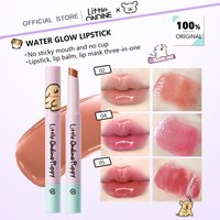 Little ONDINE Water Glow Lipstick,Moisturizing & Non-Sticky,Smooth & Easy Application,Glass Lip Glossy Effect,Luxury Makeup