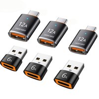 12A Type C To USB3.0 OTG Adapter USB Female to Type C Male Converter Fast Charging USB C Adapter