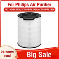 Replacement Filter for Philips Air Purifier Filter FY2180/AC2936/AC2938/AC2939/AC2958/AC2959 Filter for Philips FY2180 Filter