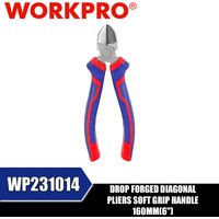 WORKPRO WP231014 Drop Forged Diagonal Pliers Soft Grip Handle 160mm(6") Tool Accessories