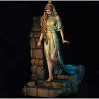 Resin Model figure, 1/24 vampire pricess, Including base, GK, Fantasy Theme, Unassembled and unpainted kit