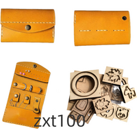 Elegant and simple leather jewelry box leather cutting tool, cutting mold, wooden mold tool ,hand cutting knife zxt100.