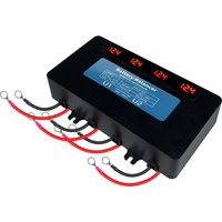 48V Battery Equalizer With Voltage Display 4x 12V Flood AGM Lead Acid Batteries Bank Voltage Active Balancer Charger Regulator