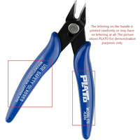 5-Inch Flush Cut Side Cutter Precision Shear Mini Nose Electrical Wire Cutters Snips Pliers Tool for Electricians Metal Cutting