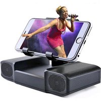 Universal Desktop Wireless Bluetooth Speaker, Mobile Holder Function, Built-in 10000mAh Battery, Phone Charging
