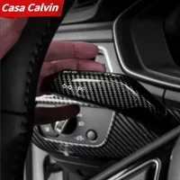For Audi A4/A5/A6L/Q5L/Q7 Car Wiper Rod Steering Rod Protective Case Scratch-proof Interior Decoration Patch Accessories