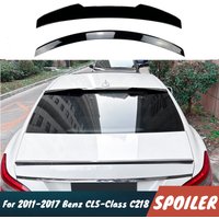 For 2011-2017 Benz CLS Class C218 Car Rear windshield Spoiler/ Trunk Lid Spoiler Bodykit Carbon Black Tuning Accessorie Parts