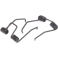 2Pcs/set Universal Electric Hair Clipper Replacement Spring Stainless Steel Double Torsion Spring Barber Spring Electric Pusher