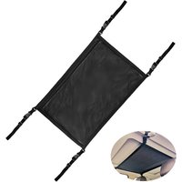 Car Roof Ceiling Cargo Storage Net Breathable Mesh Bag Auto Accessories Organizer Large Space Saving