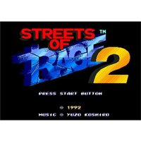 StreetsofRage 2 Region Free 16Bit MD Game Card For Sega Mega Drive For Genesis