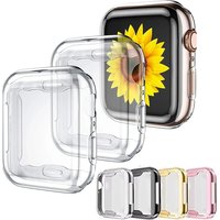 Cover For Apple Watch 49mm 45mm 41mm 44mm 40mm 42mm 38mm TPU Protector Case iWatch Series 9 8 7 6 Ultra 3 2 1 Bumper Accessories
