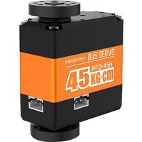 45KG Double-shaft Robot Servo Hiwonder HTD-45H High Voltage Serial Bus Servo with Three Connectors and Data Feedback