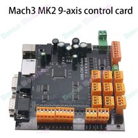 USB-CNC-Steuerplatine, Schrittmotor-Controller, Breakout-Board, unterstützt Offline-Betrieb, Mach3, 4 Achsen, 9 Achsen, 100 kHz