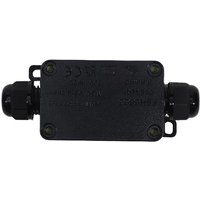 Outdoor Waterproof Junction Box Black Mini Connector Box Designed For Buried Wires Line Storage Accessories