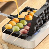 Egg Waffle Mold Commercial Baking Pan Machine Household Gas Electric Biscuit Maker Mold