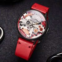 Genuine A-TEK European American Personalized Trend Hollow Mechanical Watch A1803R