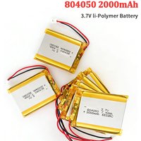 804050 Battery 2000mAh 3.7V LiPo Polymer Lithium Ion Batteries Ph2.0 for Massager Medical Equipment Car Pet Water Dispenser Toys