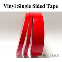 3mm/5mm/8mm/10mm/15mm~50mm 471 Premium Perfomance Strong Vinyl Tape for Car, vehicle, Motorcycle, Floor Decorate, Mark, RED, 33M