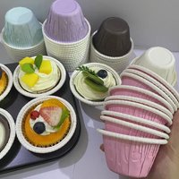 25Pcs Mushroom Cupcake Wrappers, Elegant Style with Mushroom Design, Suitable for Weddings, Birthdays, Valentine's Day, Thanksgiving, Mother's Day Parties, Suitable for Both Home and Professional