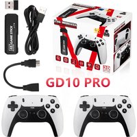 New GD10 PRO Video Game Stick Console 2.4G Double Wireless Controller Game 4K 58000 Games 256GB Retro Games Boy Christmas Gift