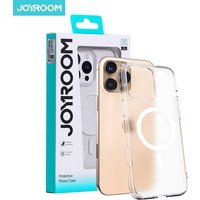 Joyroom Magnetic Frosted Case For iPhone 17 16 Pro Max Case Shockproof Matte Cover For iPhone 16 Wireless Charger Magnet Case