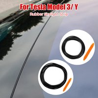 For Tesla Model 3 Model Y Rubber Skylight Strip Noise Insulator Car Modify Accessories Anti-Dust Waterproof Sunroof Seal