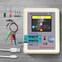 LCR-TC1 LCR-T7 T10H testeur de Transistor multimètre affichage coloré TFT pour Diode Triode MOS/PNP/NPN condensateur résistance Transistor