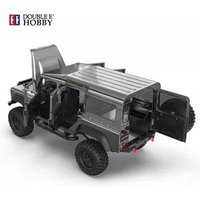 1:8 E101 RC Double E Five Doors Large Car 4wd D110 Crawler Buggy Climbing Car Powerful Motor Metal Beam Remote Control Car Toys