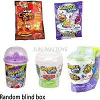 The Grossery Gangs Mini Corny Chips Blind Pack Time Wars Bug Strike Flushed Grosseries Model Surprise Children Birthday Gift Toy
