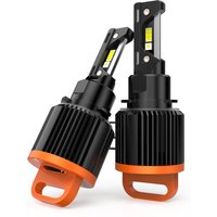 H15 LED G2 H7 Car Lights Canbus Lamps Headlight Bulbs High Low Beam Daytime Running Lights For BMW Audi Golf Jaguar VW Porsche