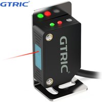 GTRIC Square Laser Photoelectric Sensors Diffuse Reflection Visible Small Spot NPN PNP 10-30VDC Infrared Beam Photocell Switch