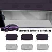 3 pcs Instrument Panel Hole Silicone Plug For Leapmotor B10 2025 2026 DIY Pendulum Car Interior Decoration Supplies Accessories