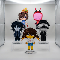 0CM Chibi Acrylic Standee Forsaken HOT Game Character Guest 1337 Noob Shedletsky John c00lkidd Elliot keyring Gaming Fans Gift