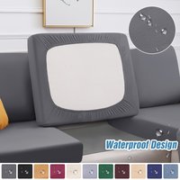 Housse de coussin de canapé imperméable pour la maison, protection de couleur unie, housse de siège de canapé bon marché, protection de meubles