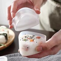 2/4pcsKitchen Accessories Sushi Mould Triangle Mould Sushi Machine Mould Sushi Tool Onigiri Rice Ball Bento Machinenori