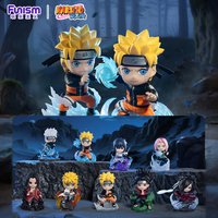 Naruto Shippuden Final Battle Series Blind Box Mystery Box Toys Kawaii Ornaments Figurines Home Decor Desktop Model Dolls Gilrs