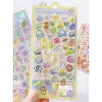 Cartoon ¥3D Relief Drop Stickers Cute Animals Candy Ghost Scrapbooking Diy Journal Stationery Sticker Deco School Office Supplie