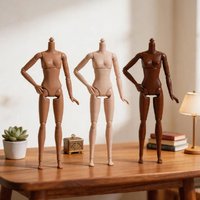 NEW 1/6 Scale Female Action Figure Body Multi-jointed Supermodel Movable Nude Body For Doll Customization Bjd Model Accessory