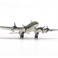 Exquisite Plane Model 1/144 German Airplane with Stand Decoration Diecast Alloy Fighter Model Toy for Home Model